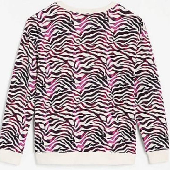 NWT Girls Zebra Sweatshirt - Size S (9) - Picture 7 of 9